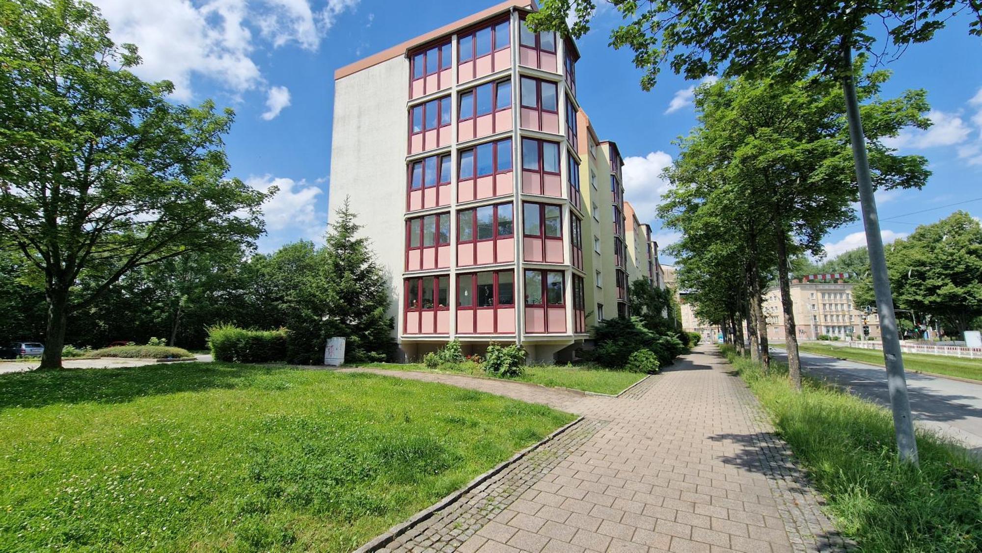 Zentrum Apartment - Oled Tv - Ps4 - Balkon - Parking Chemnitz Esterno foto